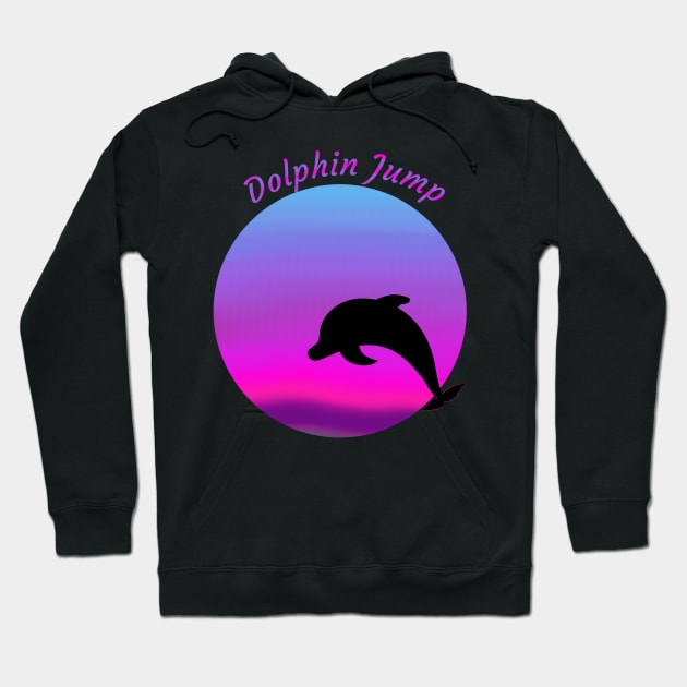 Dolphin Jump Hoodie by eden1472